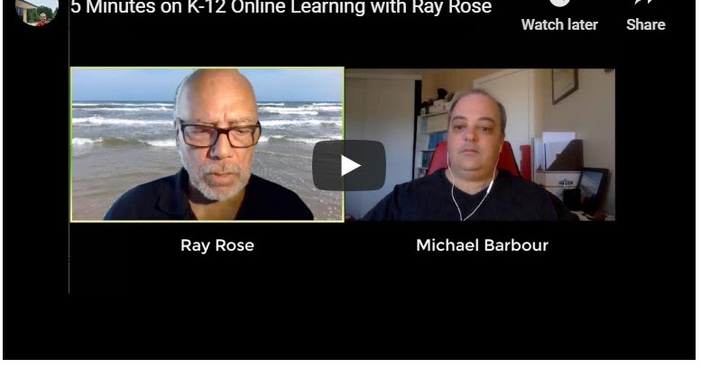 5 Minutes on K-12 Online Learning with Ray Rose
