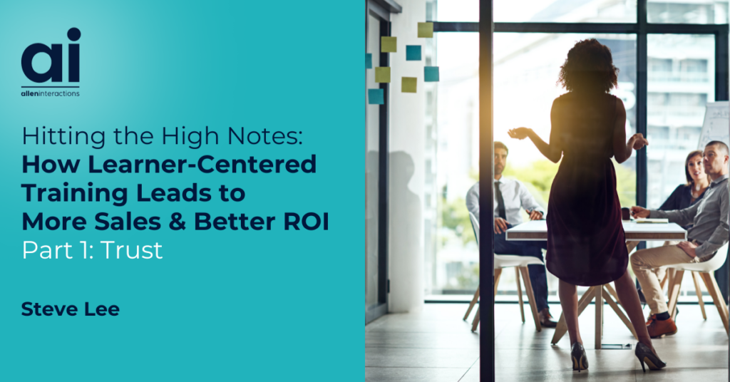 How Great Training Leads to More Sales & Better ROI