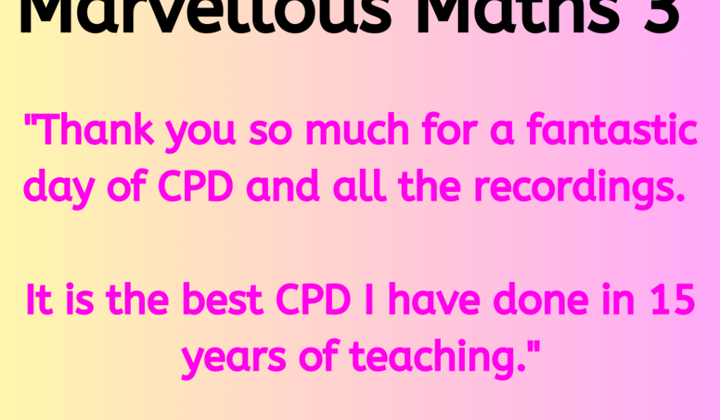 Resourceaholic: Marvellous Maths 3 Online