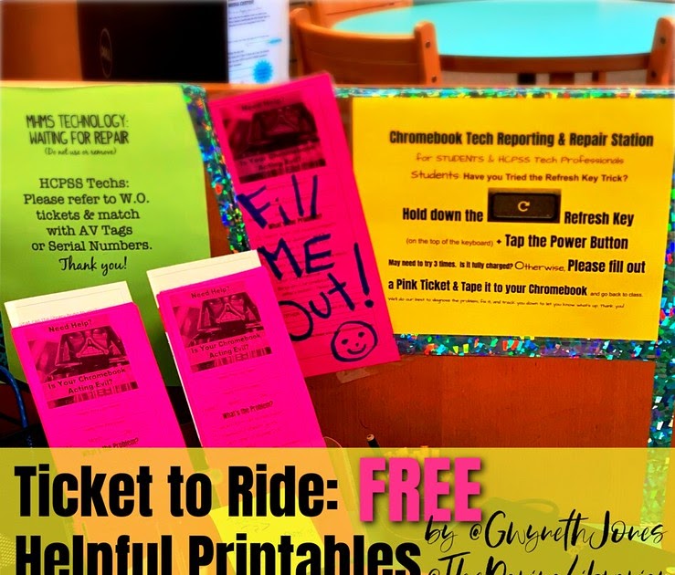 FREE Helpful Printables & Chromebook Management