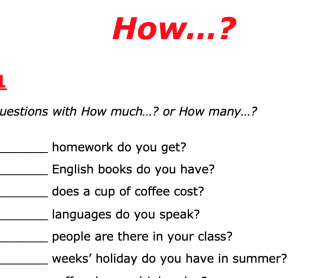 Question word