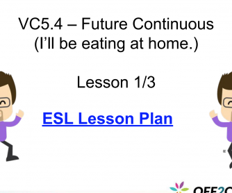 Teach The Future Continuous – Free ESL Lesson Plan