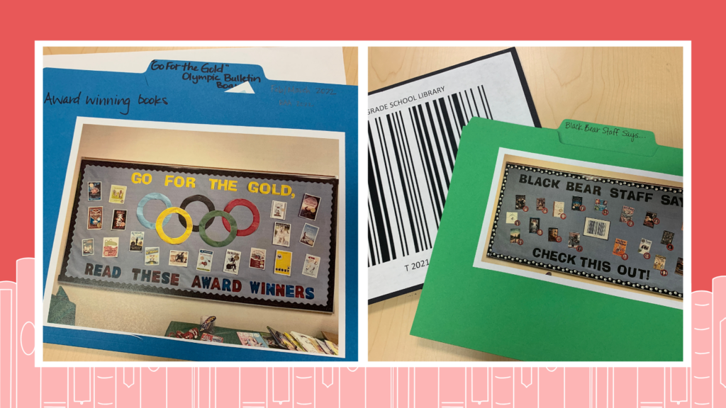 This teacher uses pictures of how the boards should look as her storage to help put them up