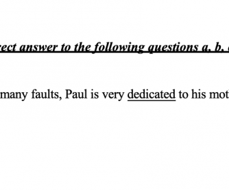 Vocabulary – Multiple Choice