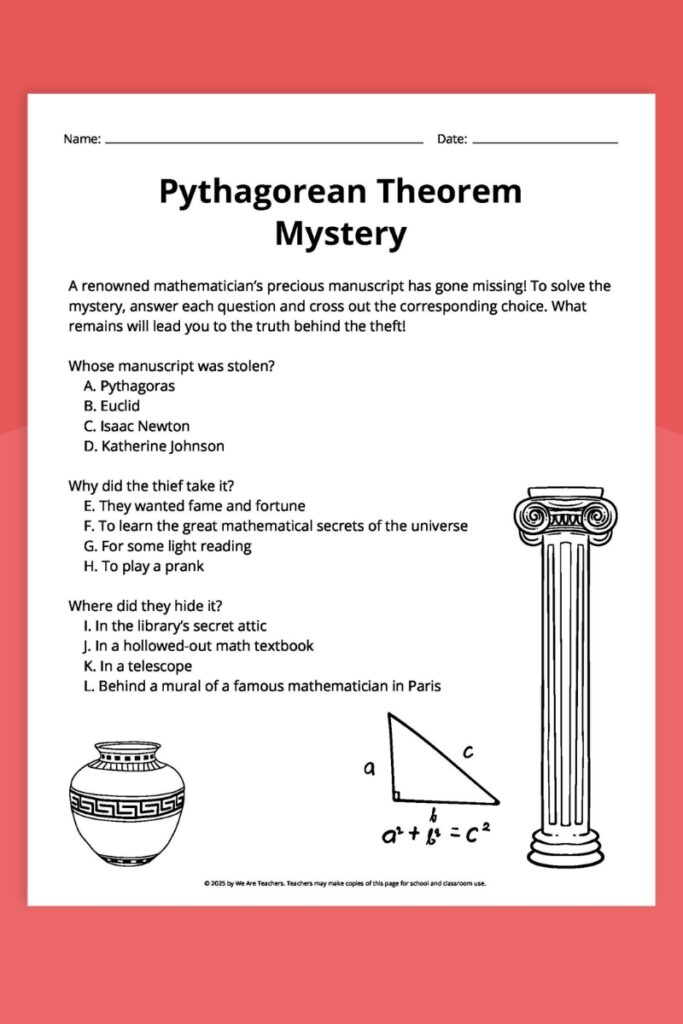 Pythagorean Theorem Mystery