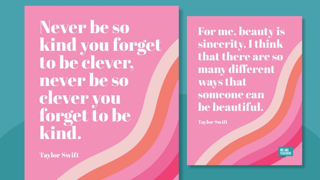 FREE PRINTABLE Helen Keller Quotes Posters Print and hang our bundle of five Helen Keller quotes posters. They’re free to download—just enter your email address in the form on this page! Get Your Free taylor swift Quotes Posters!