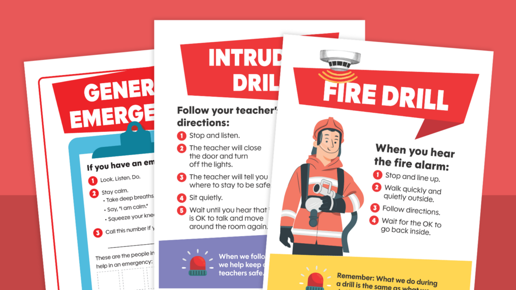 emergency posters