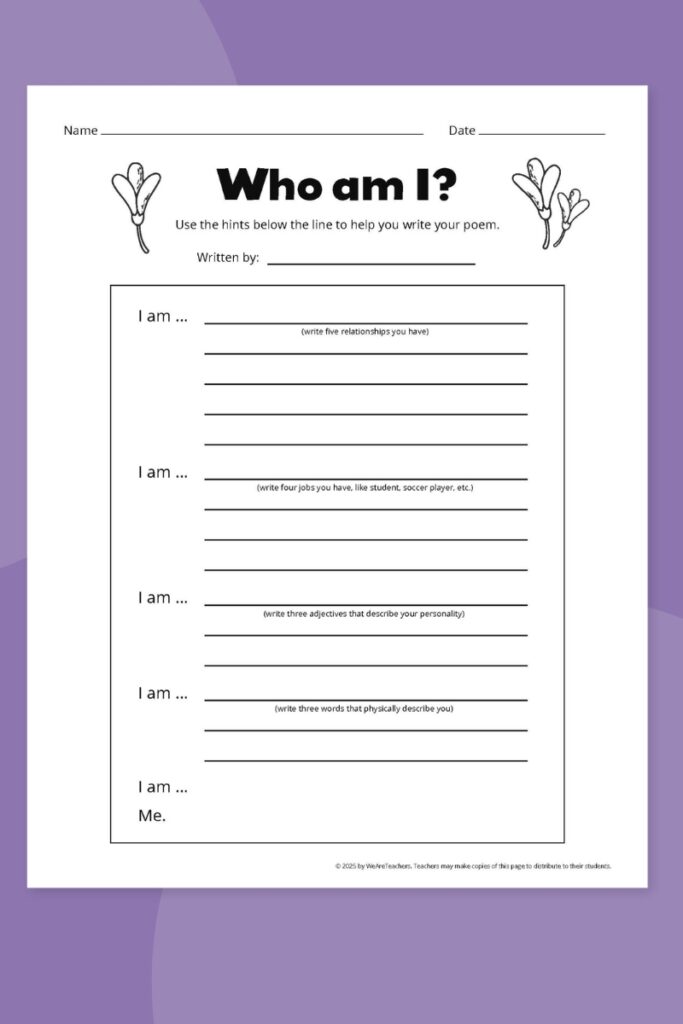 Portrait Poem