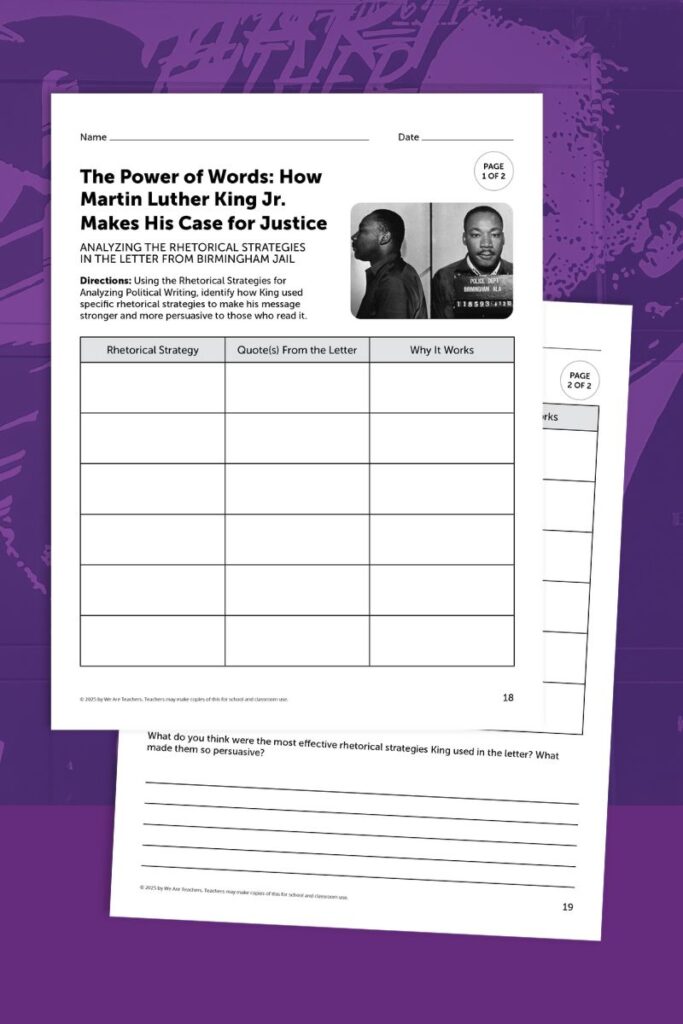 Images of analyzing rhetorical strategies worksheet