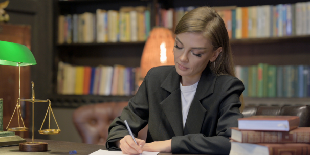 judge at work