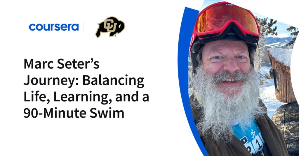 Marc Seter’s Journey: Balancing Life, Learning, and a 90-Minute Swim