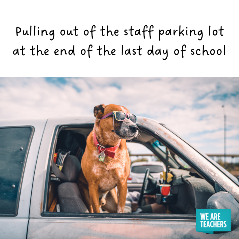 last-day-of-school-parking-lot-meme last day of school parking lot meme