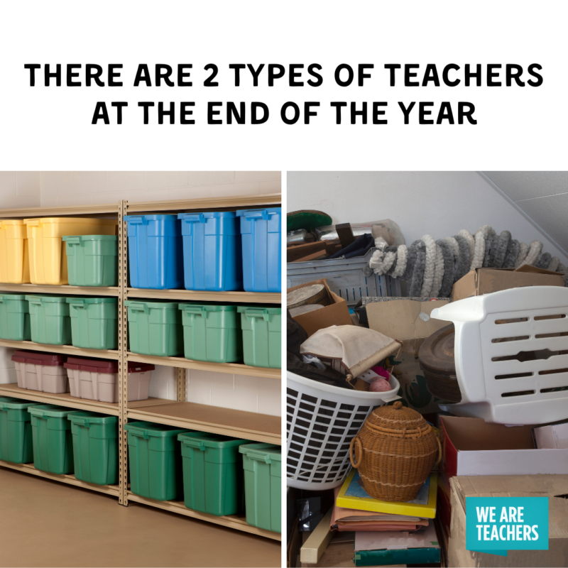two-types-of-teachers-end-of-year-meme two types of teachers at the end of the year end-of-school-year memes