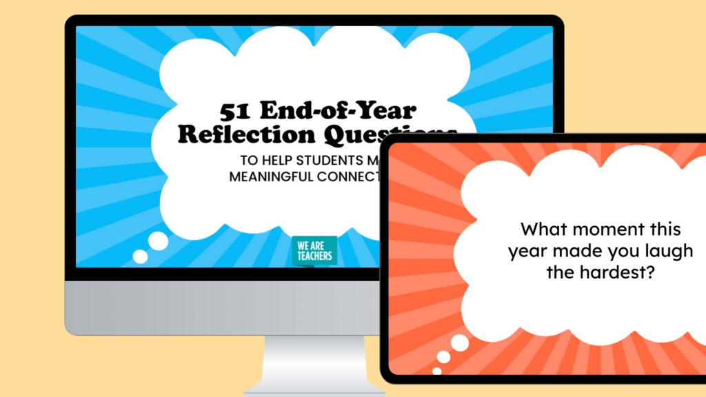 end of year reflection questions
