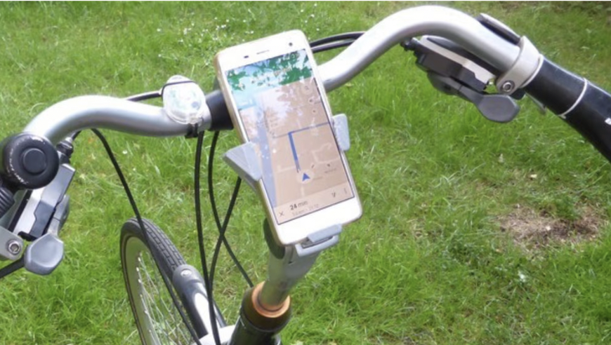 Bike phone holder