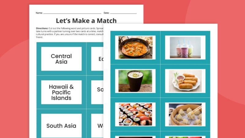 AAPI Heritage Matching Game (activity bundle) AAPI Heritage Matching Game (activity bundle)