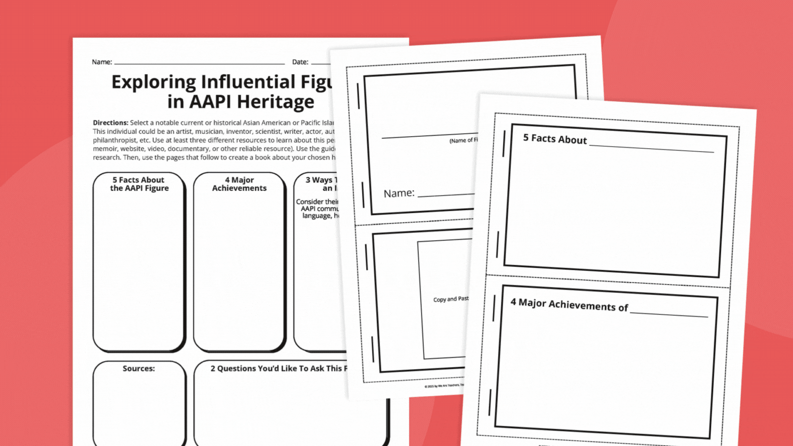 AAPI heritage worksheets Get My Free AAPI Heritage Month Activities