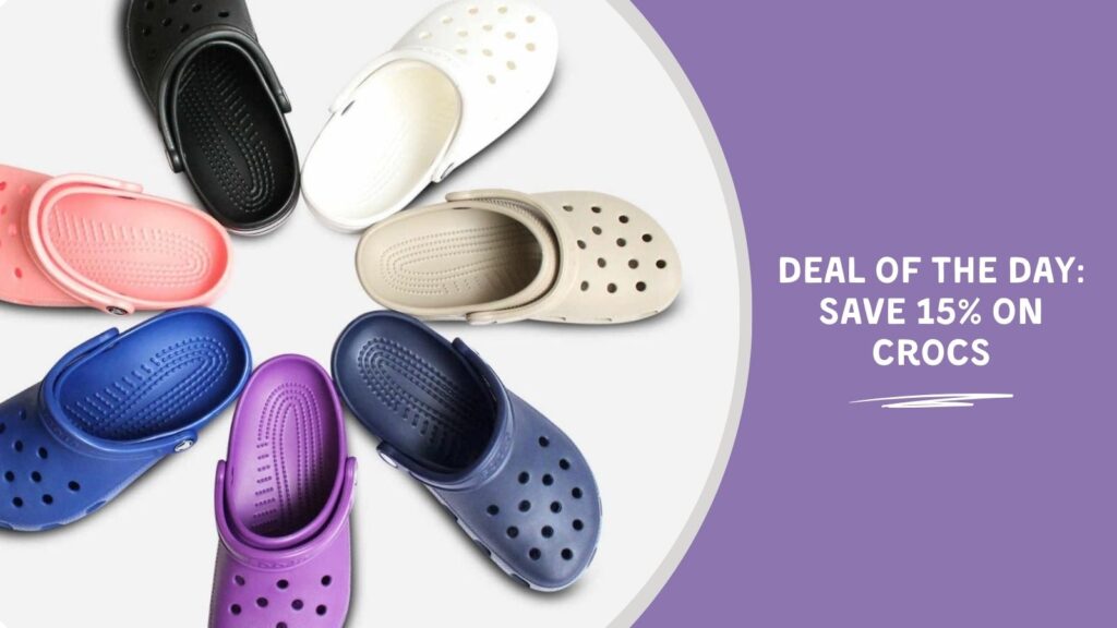 Deal of the Day: Save 15% on Crocs