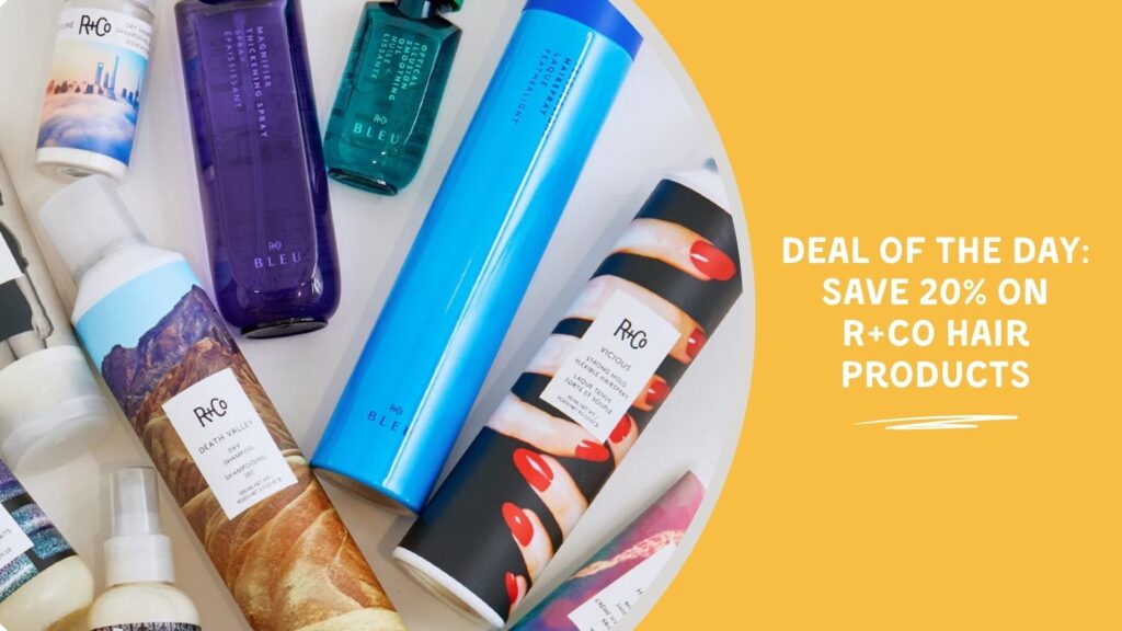 Deal of the Day: Save 20% on R+Co Hair Products