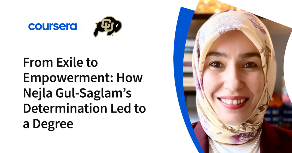 From Exile to Empowerment: How Nejla Gul-Saglam’s Determination Led to a Degree