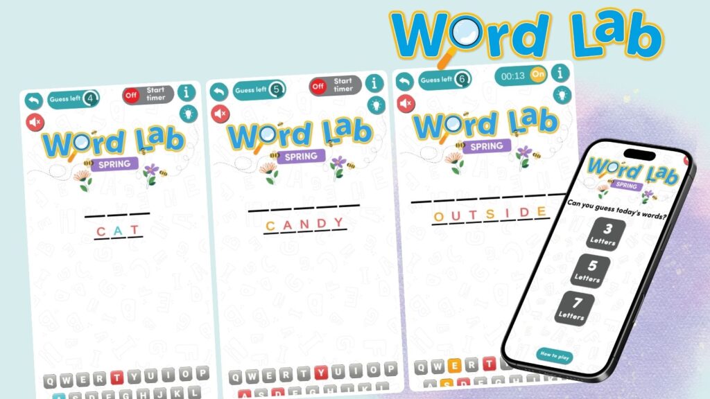 word game from We Are Teachers