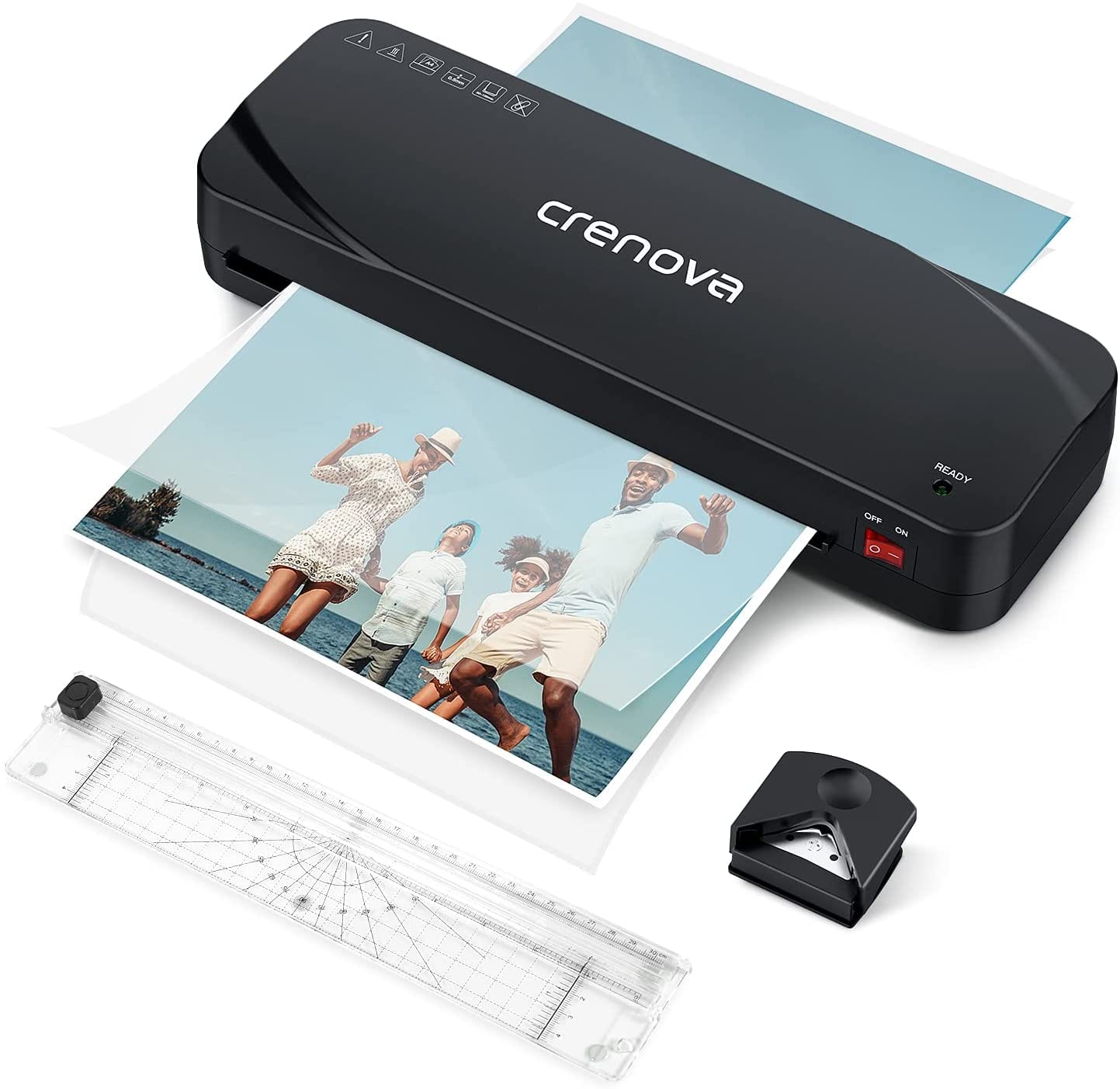 Best Laminators: Crenova Crenova A4 laminator with paper cutter and corner rounded (Best Laminators)