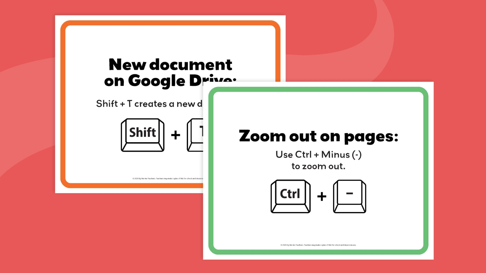 Chromebook keyboard hacks posters