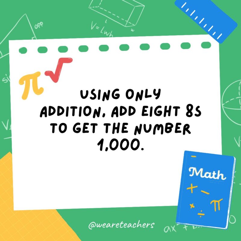 50 Math Brain Teasers (With Answers) for Every Age 50 Math Brain Teasers (With Answers) for Every Age
- math brain teasers