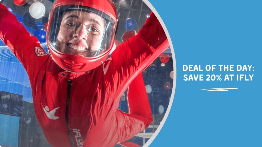 Deal of the Day: Save 20% at iFly
