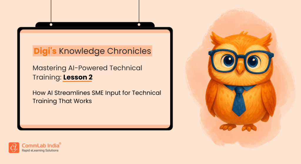 Faster SME Input: AI-Powered Technical Training for Better Sales Training