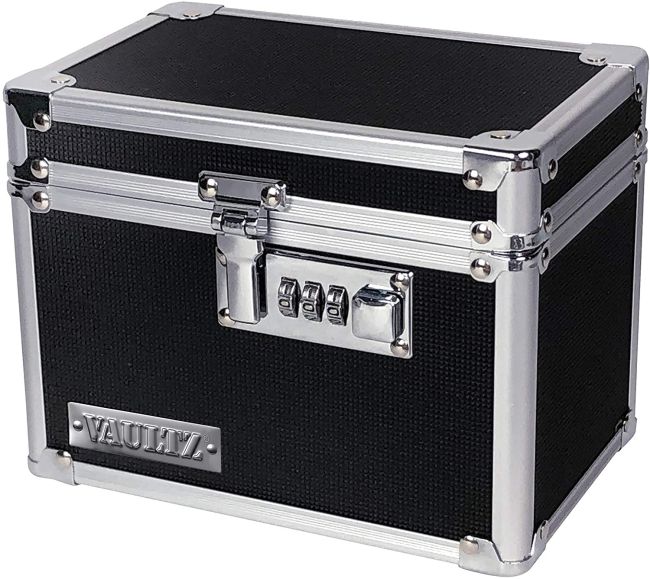 Classroom Escape Rooms Lock Box Black lockable box with combination lock (Classroom Escape Room)