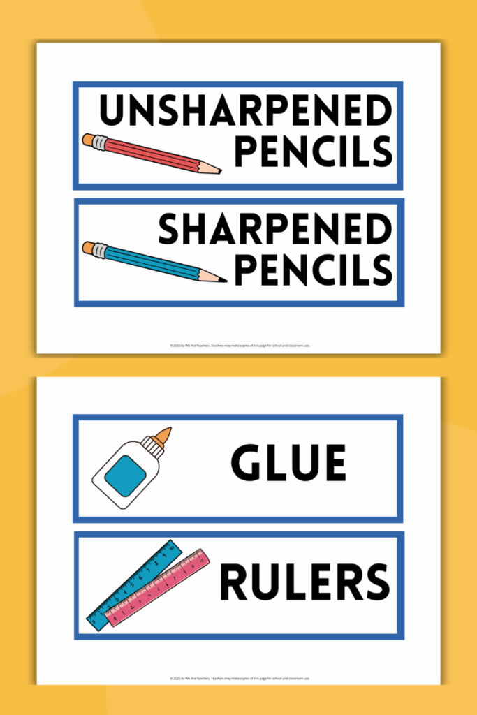 Make bulletin board plaques