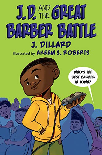 Book cover of J.D. the kid Barber series by J. Dillard as an example of chapter books for first graders