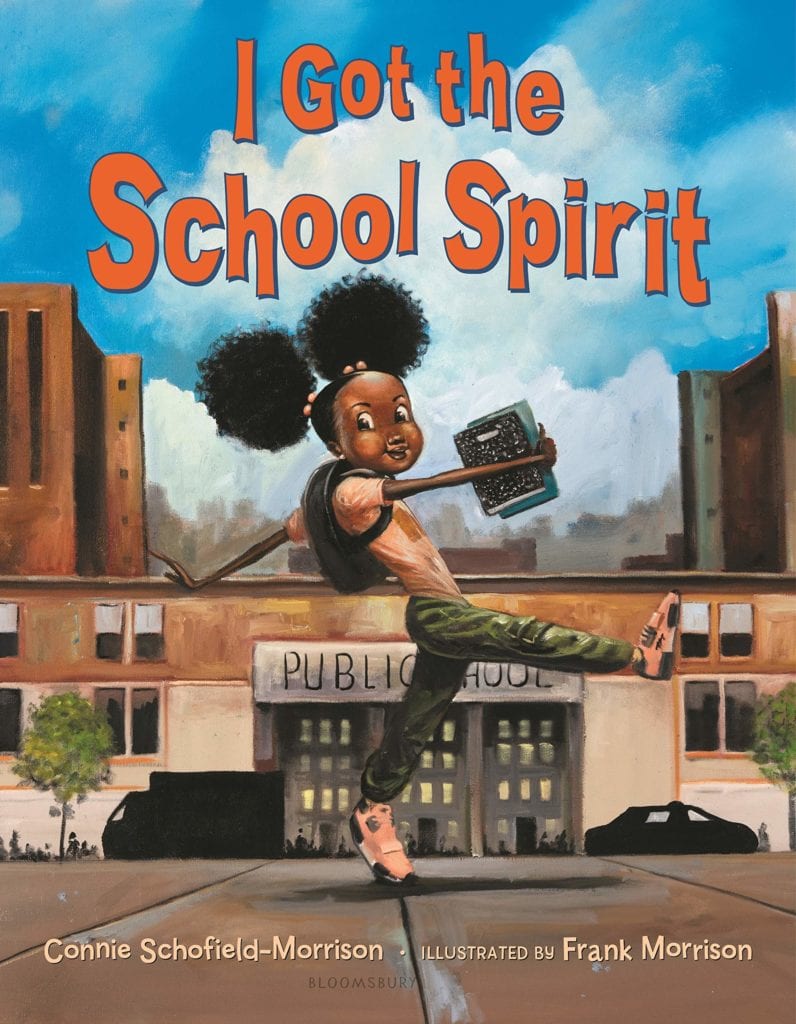 91tqkweWKfL Cover of children's book I Got the School Spirit