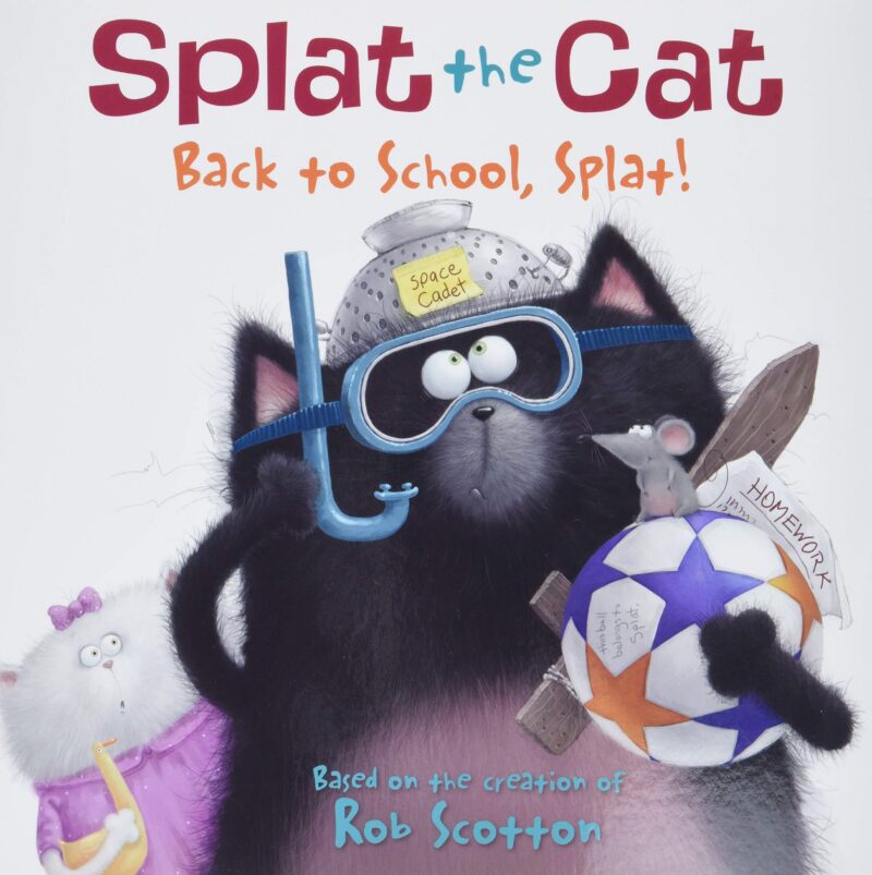 splat-the-cat Children's book Splat the Cat as an example of back to school books