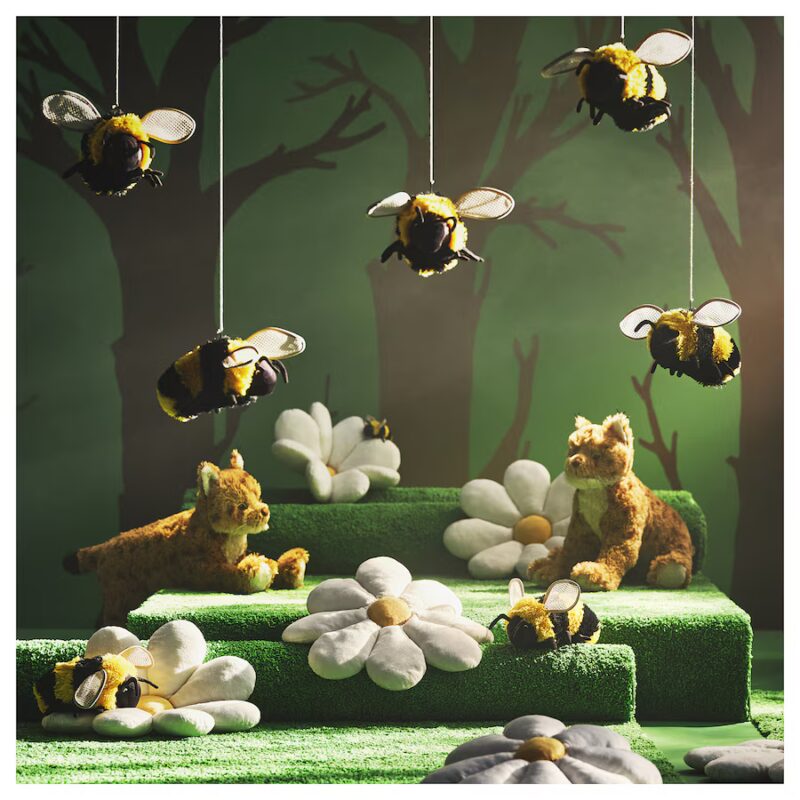 Ikea classroom ideas: SKOGSDUVA Flower Cushion