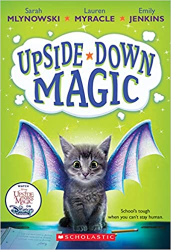 Upside-Down Magic Book cover for Upside-Down Magic as an example of fantasy books for kids