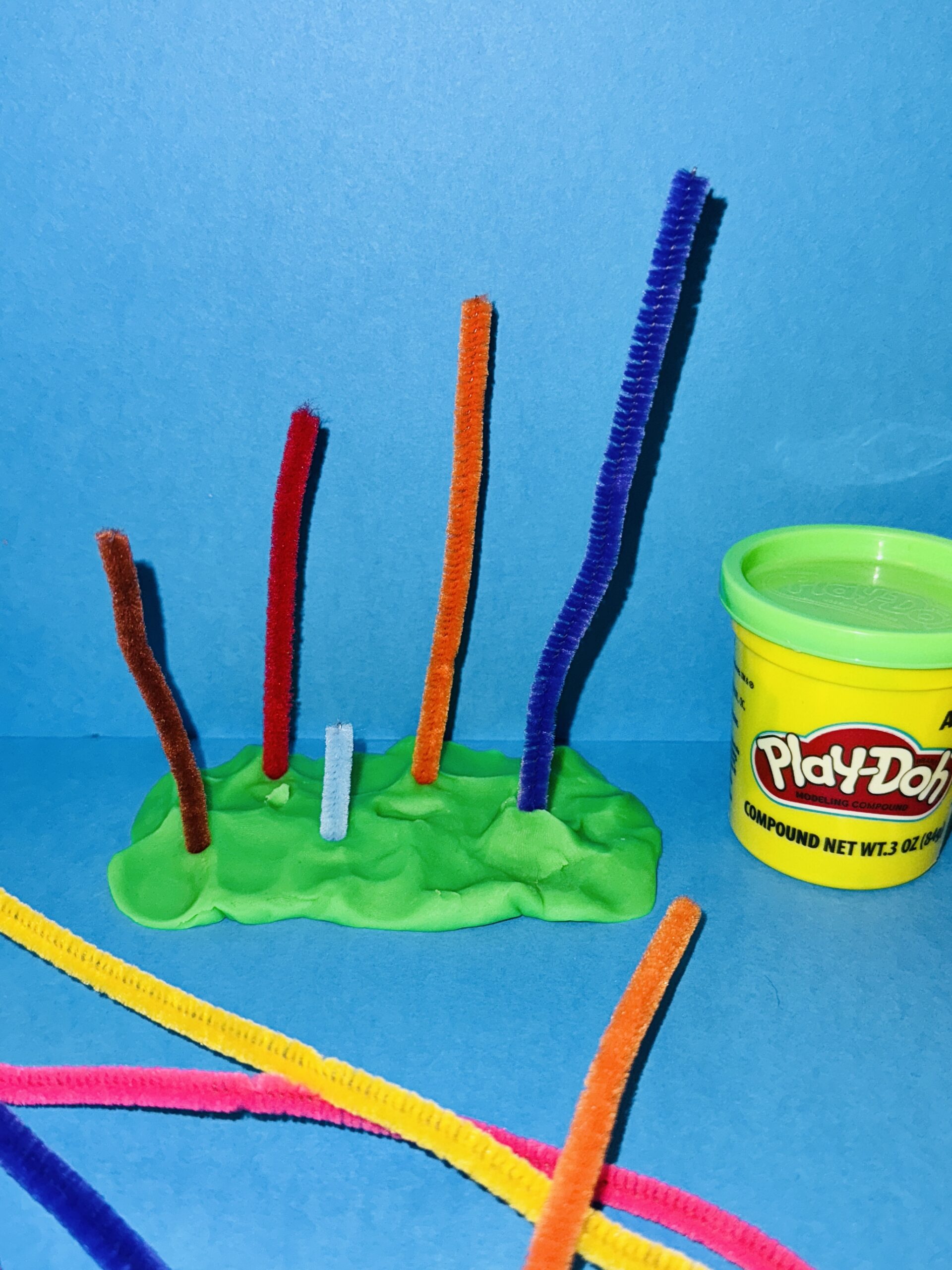 PipeCleanerFlowers Play-Doh Pipe Cleaner Flowers