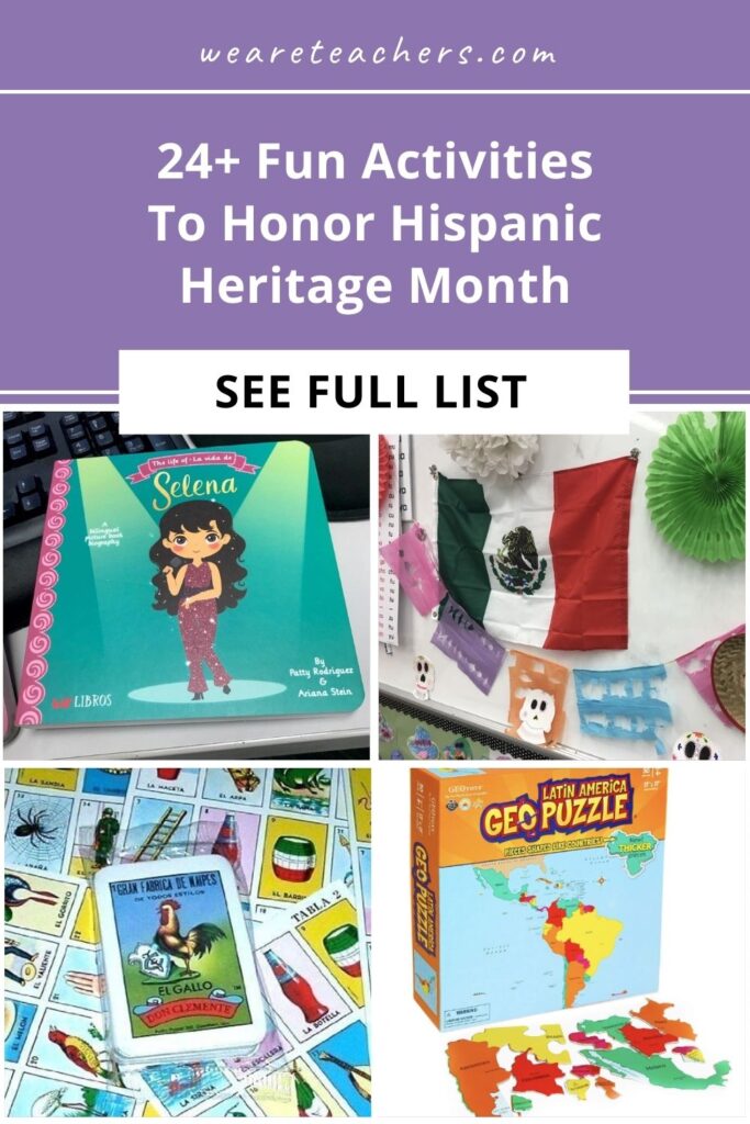 hispanic heritage month Our favorite Hispanic Heritage Month activities to celebrate the culture, traditions, and history of Hispanic Americans.