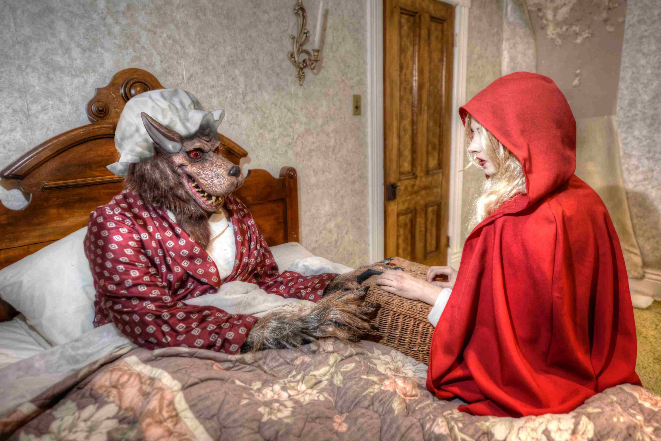 Picture Writing Prompts: Riding Hood Little Red Riding Hood visits Grandmother