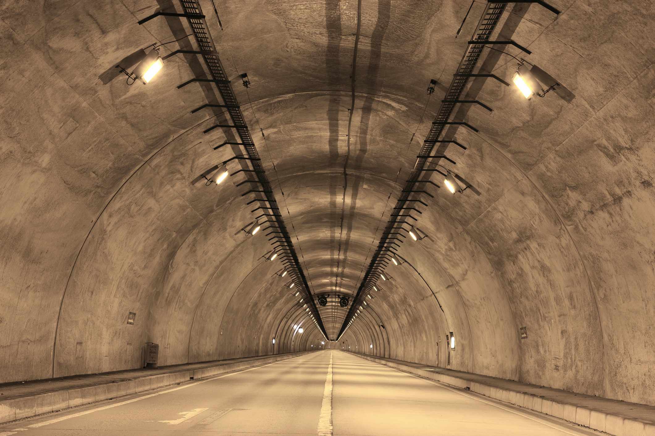 Writing Prompts: The Tunnel Long, Straight Mountain Tunnel near Nikko, Japan