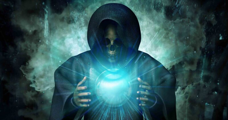 Picture Writing Prompts: Grim Reaper Grim reaper with levitating glowing orb