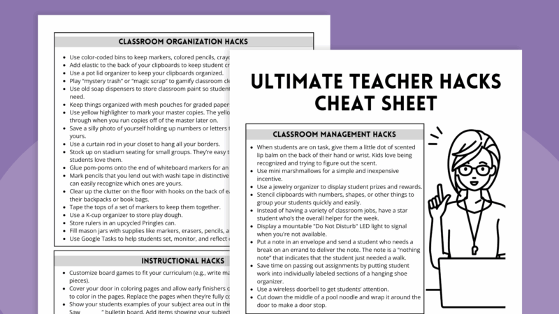 Teaching Hacks Article Header Teaching Hacks Article Header