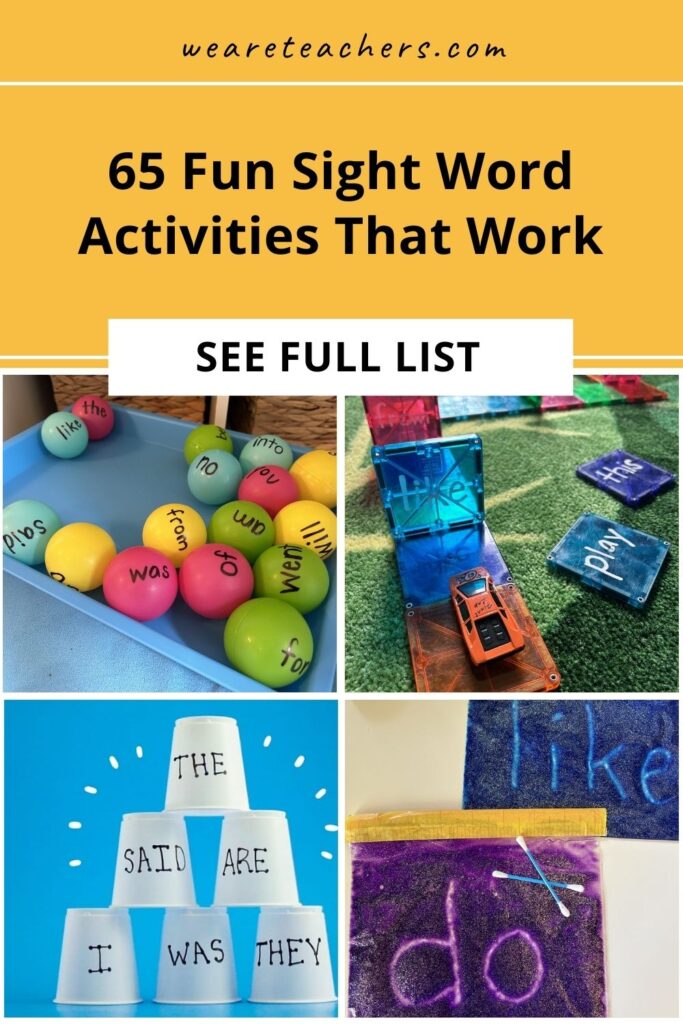 We found the best low-prep, effective sight word activities for your classroom, aligned with the science of reading. Check out our mega-list!