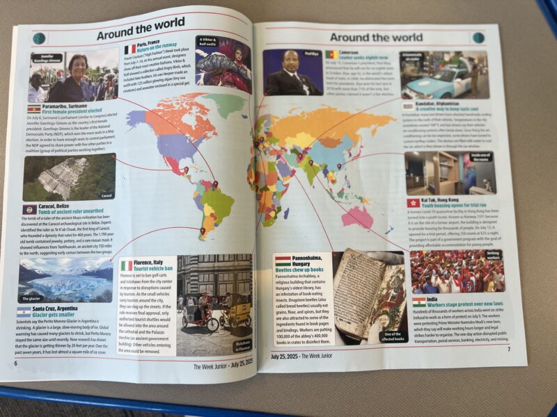 around the world image