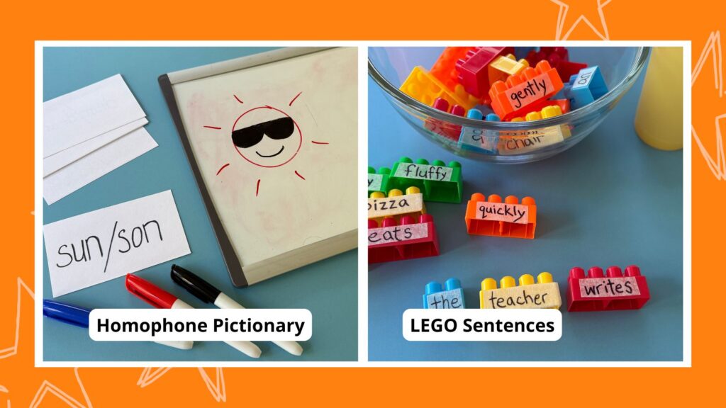 Grammar games feature
