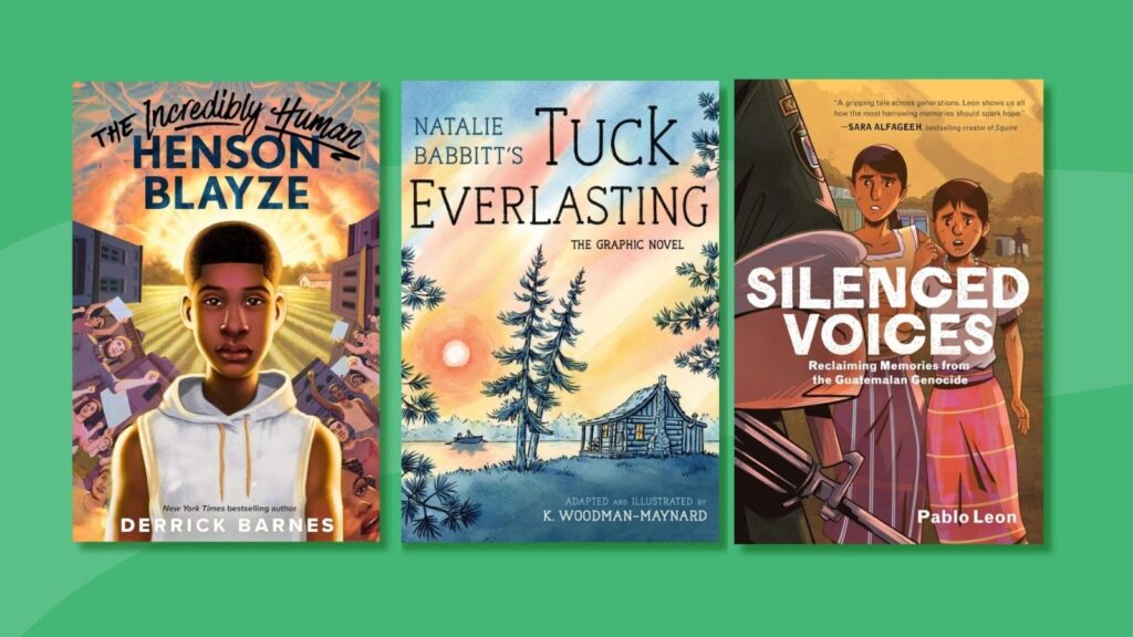New Books September 2025: The Incredibly Human Henson Blayze, Tuck Everlasting Graphic Novel Adaptation, Silenced Voices