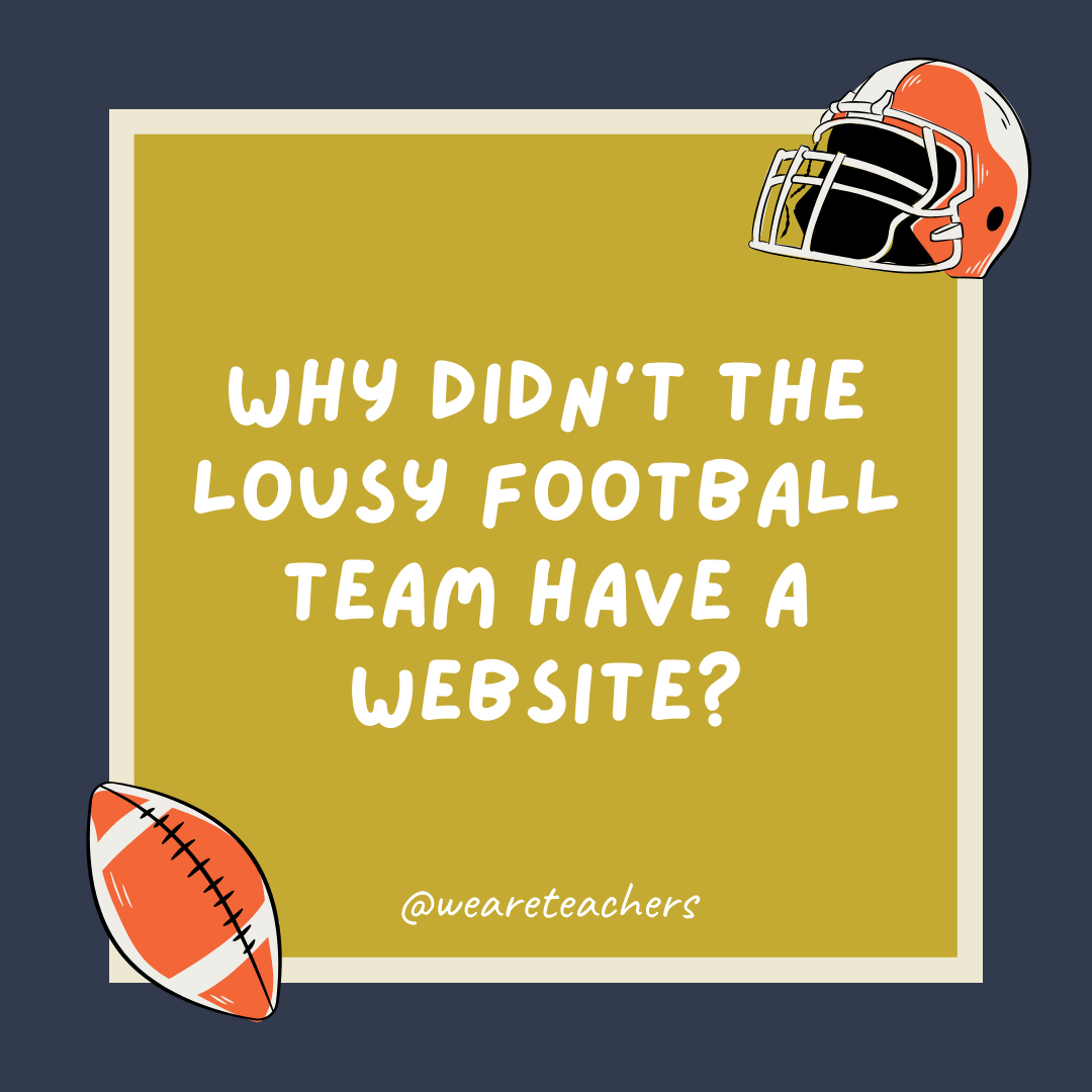 football jokes football jokes