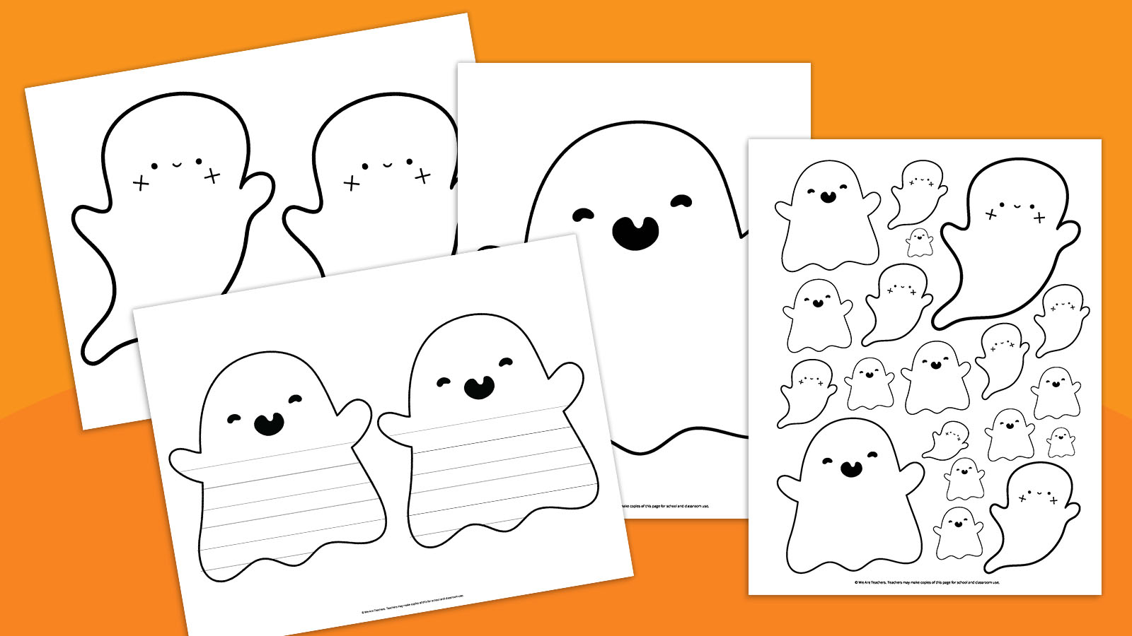 Printable Ghost Templates