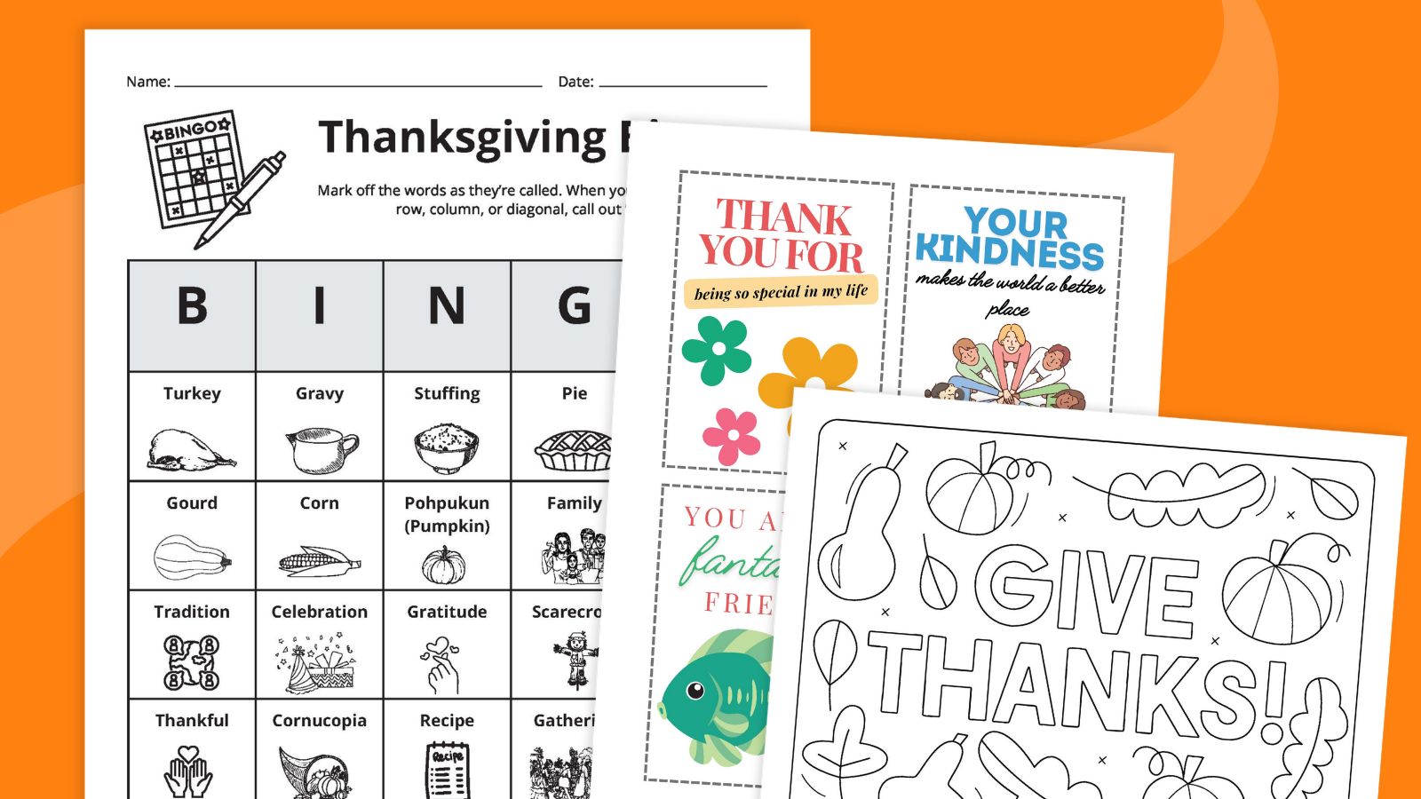 thanksgiving worksheets